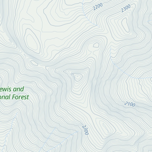 Map of Half Dome Crag