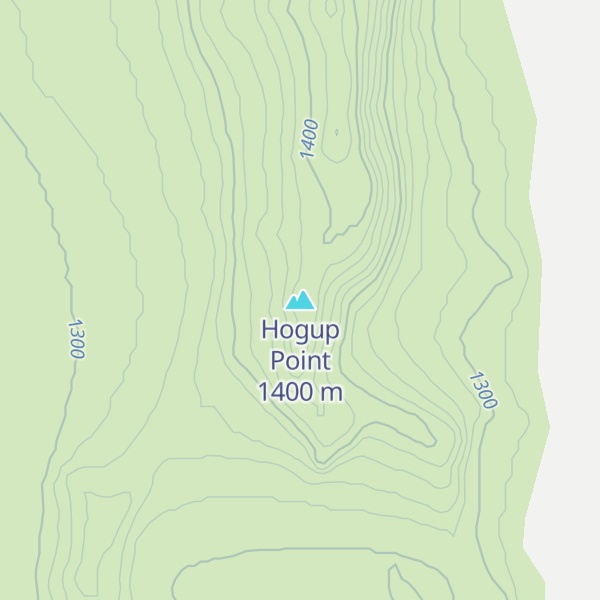 Map of Hogup Point