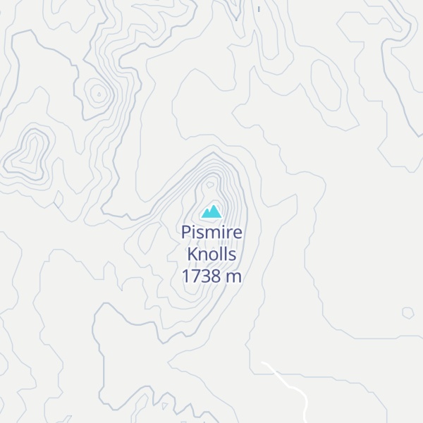 Map of Pismire Knolls
