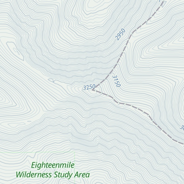 Map of Baldy Mountain