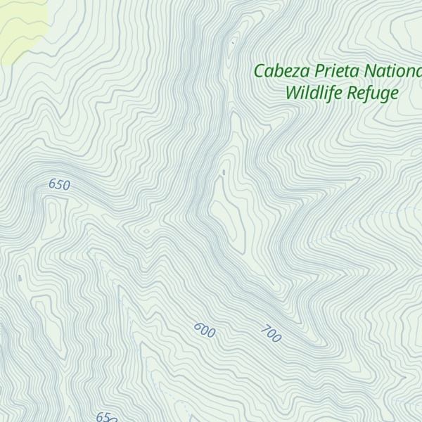 Map of Growler Peak