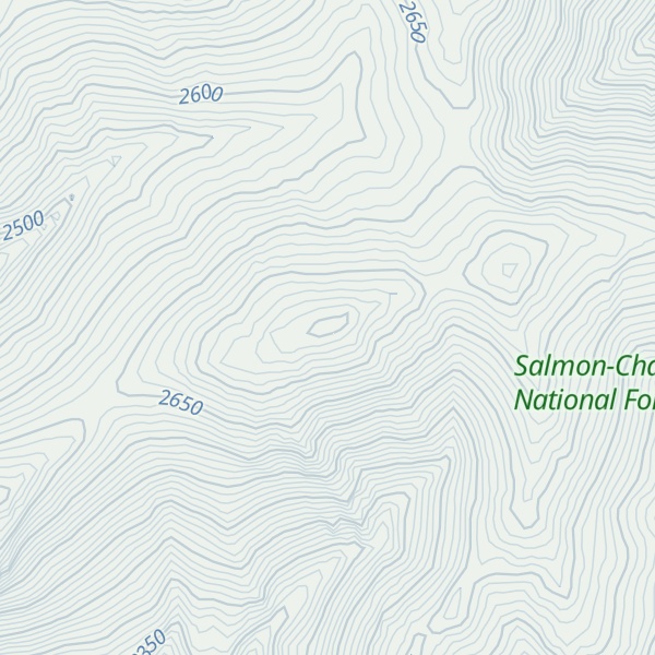 Map of Jumpoff Peak