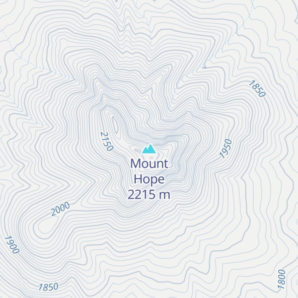 Map of Mount Hope
