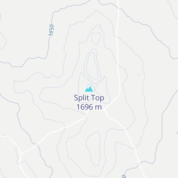Map of Split Top