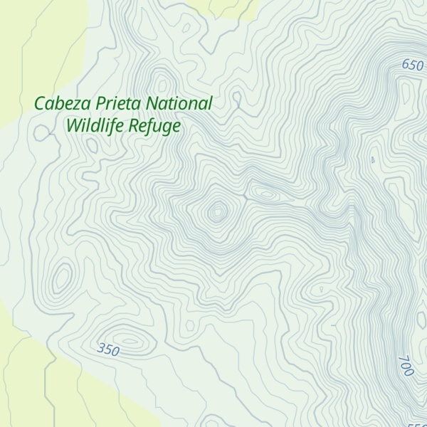Map of Sheep Peak