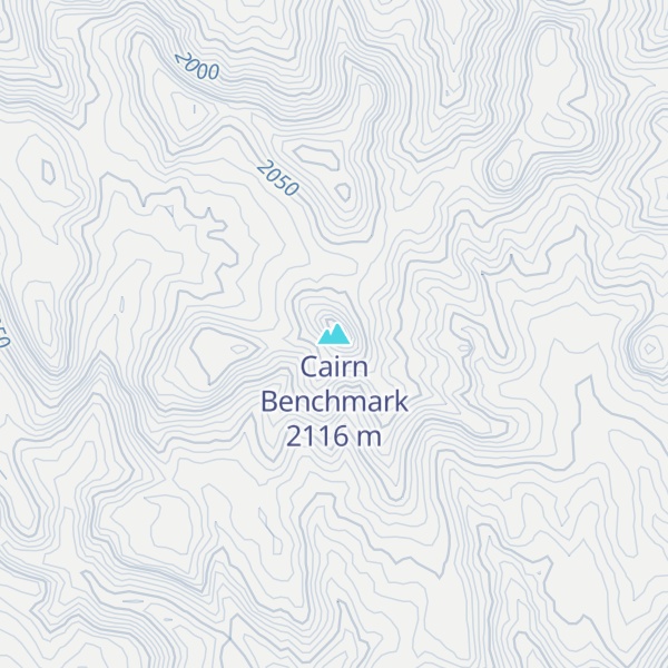 Map of Cairn Benchmark