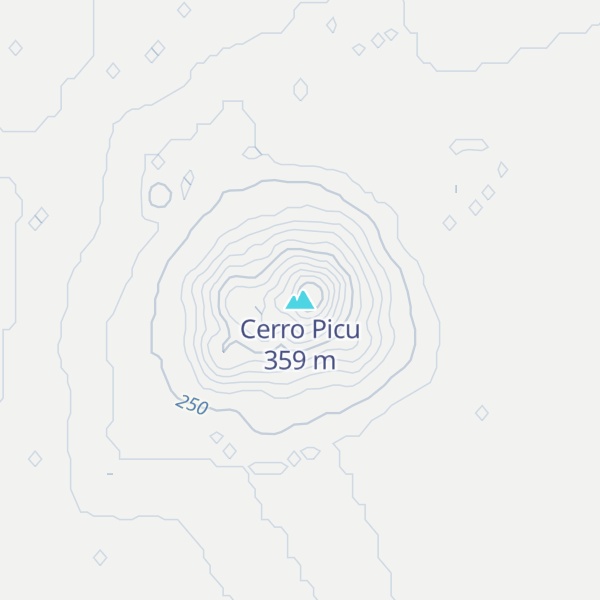 Map of Cerro Picu
