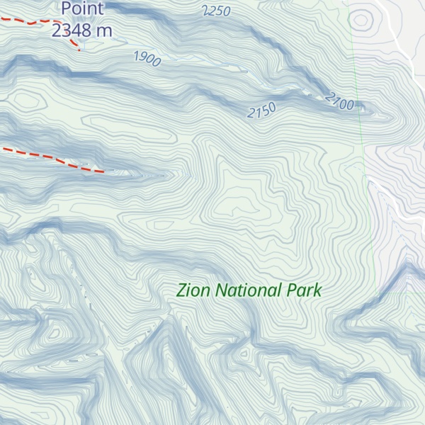 Map of Buck Pasture Mountain