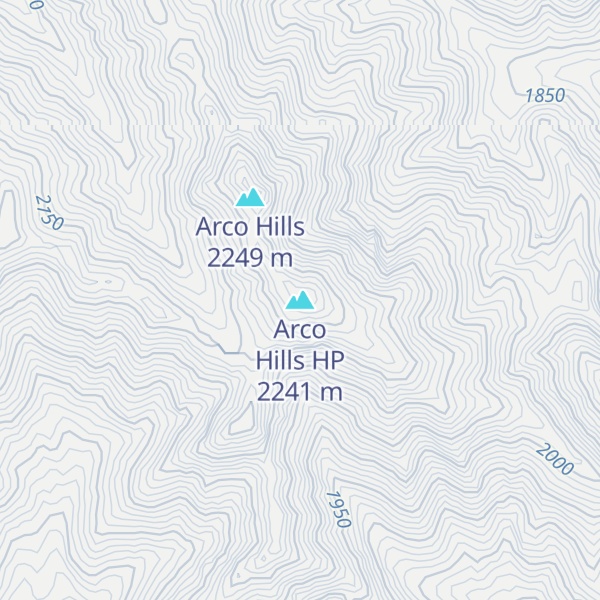 Map of Arco Hills HP