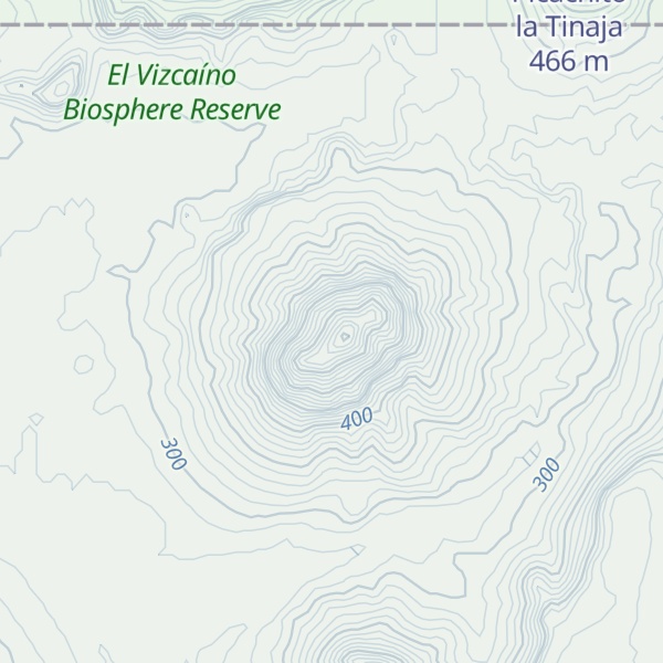Map of Cerro la Campana