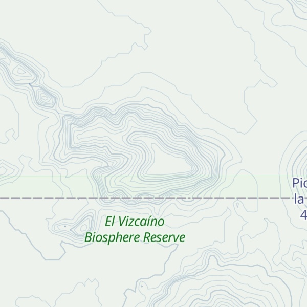 Map of Mesa la Planchita