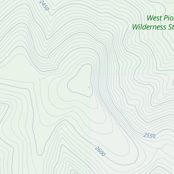 Map of Maverick Mountain
