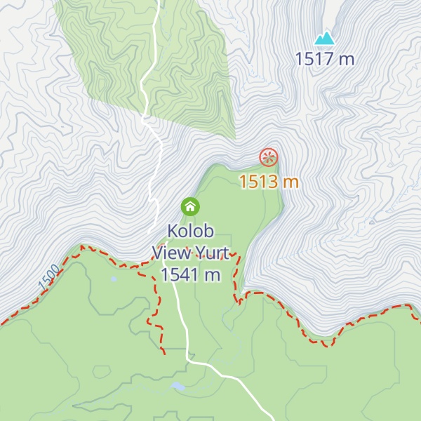 Map of Temple View Yurt