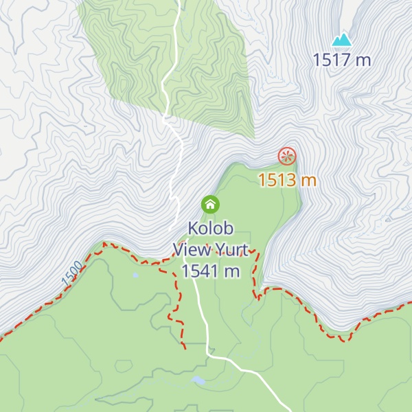 Map of Rampage View Yurt