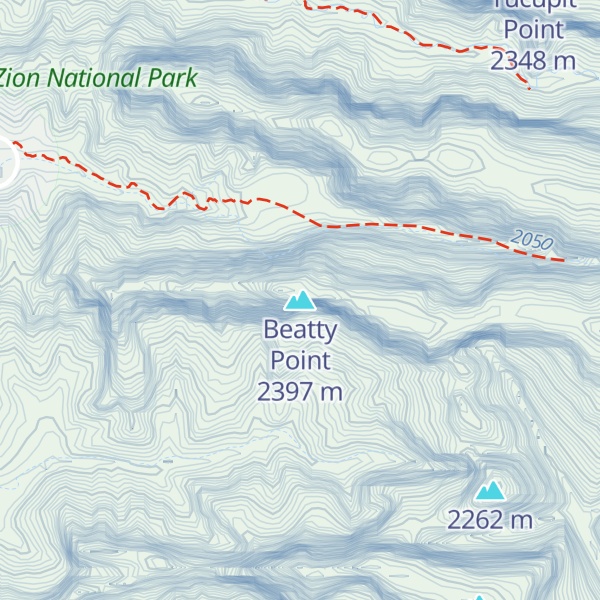 Map of Beatty Point