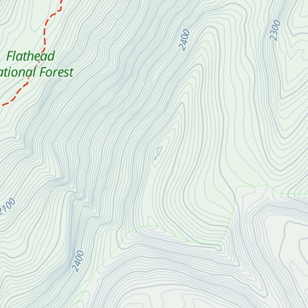 Map of Moser Mountain