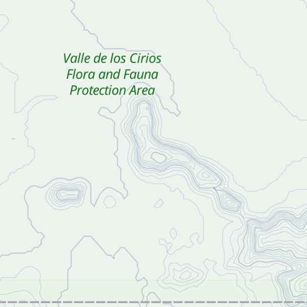 Map of Cerro los Paredones