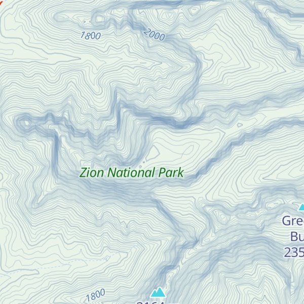 Map of Timber Top Mountain