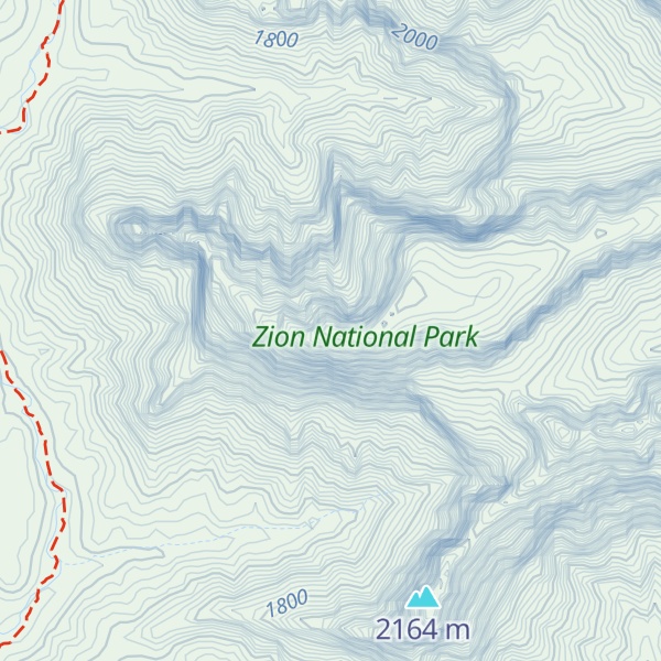 Map of Shuntavi Butte