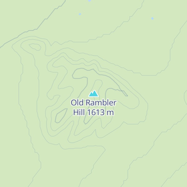 Map of Old Rambler Hill