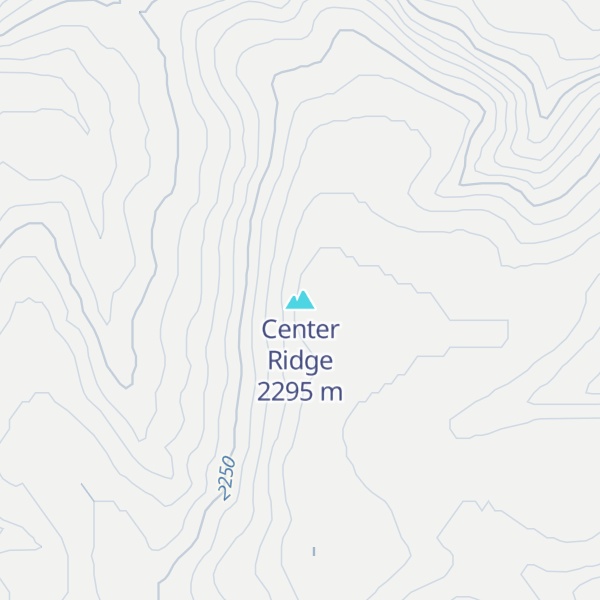 Map of Center Ridge