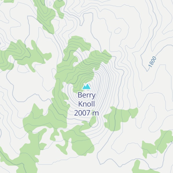 Map of Berry Knoll