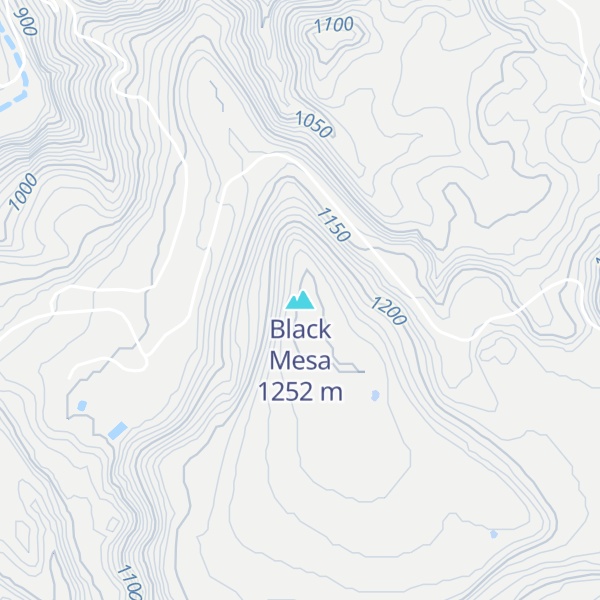 Map of Black Mesa