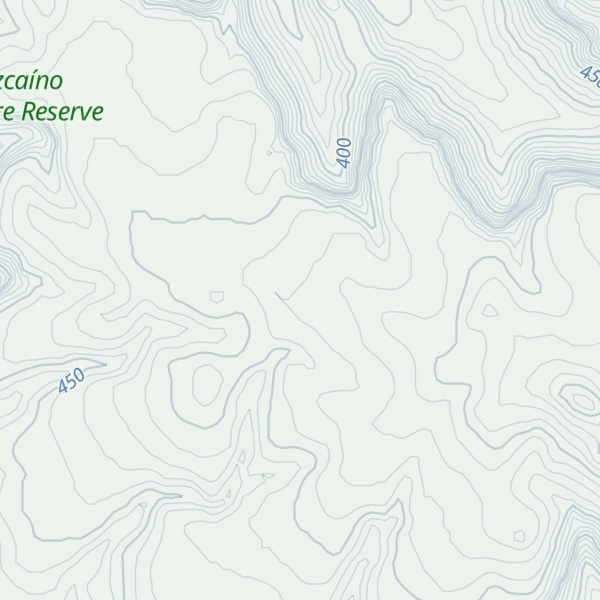 Map of Mesa Alcatil Caído