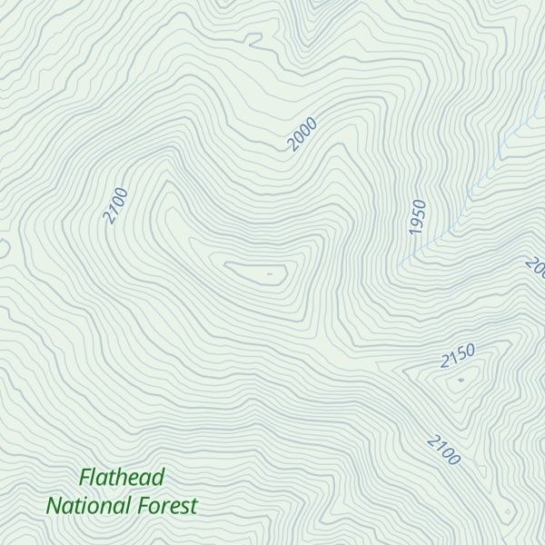 Map of Lodgepole Mountain