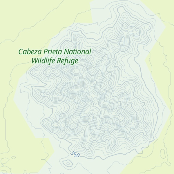 Map of Sheep Mountain