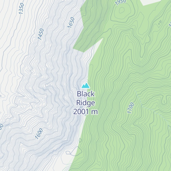 Map of Black Ridge