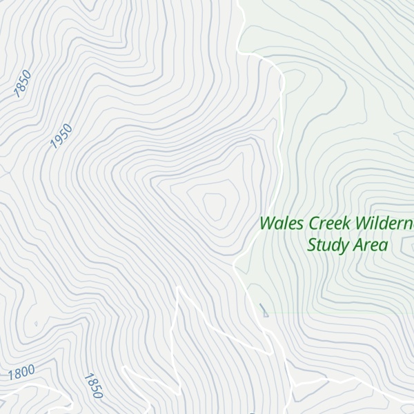 Map of Elevation Mountain