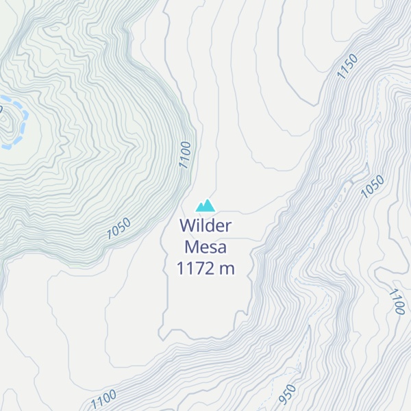 Map of Wilder Mesa