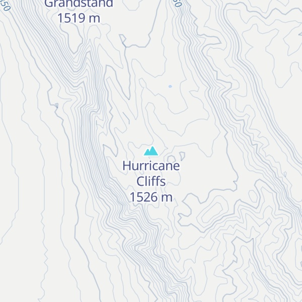 Map of Hurricane Cliffs