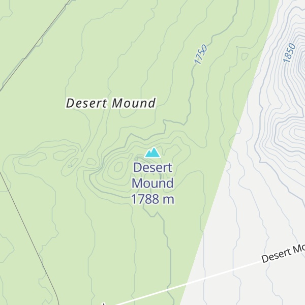 Map of Desert Mound