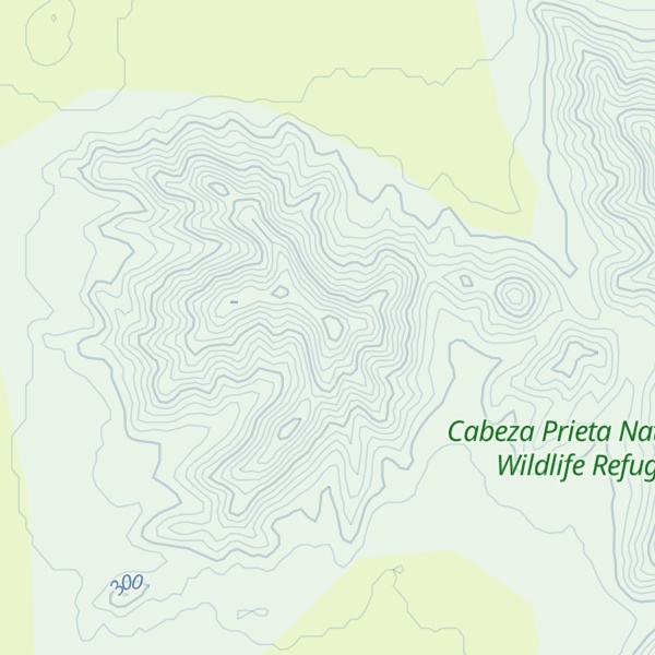 Map of Antelope Hills