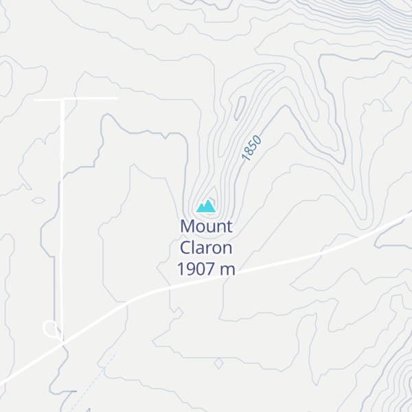 Map of Mount Claron