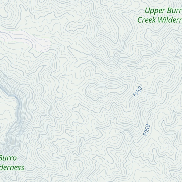 Map of Deer Mountain