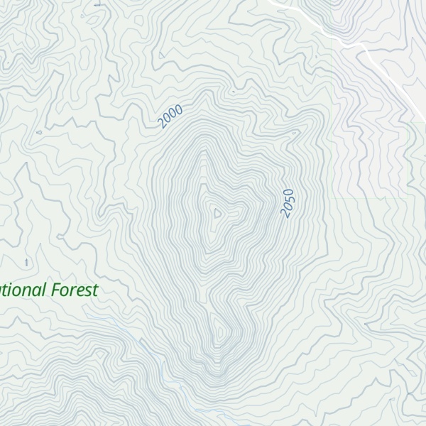 Map of Granite Mountain