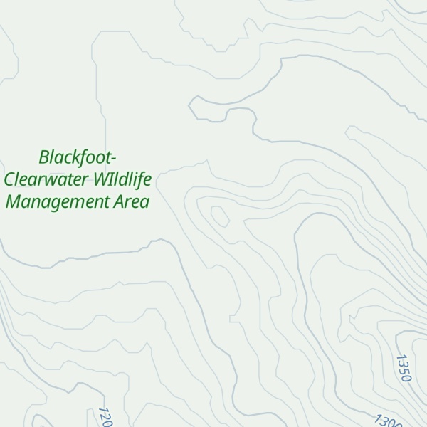 Map of 4110 ft