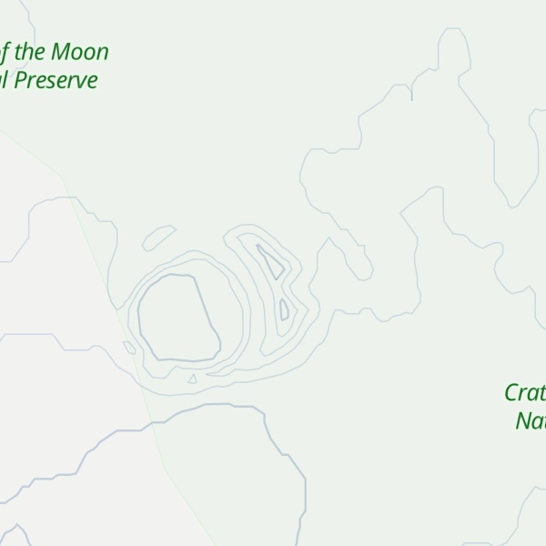 Map of Split Butte
