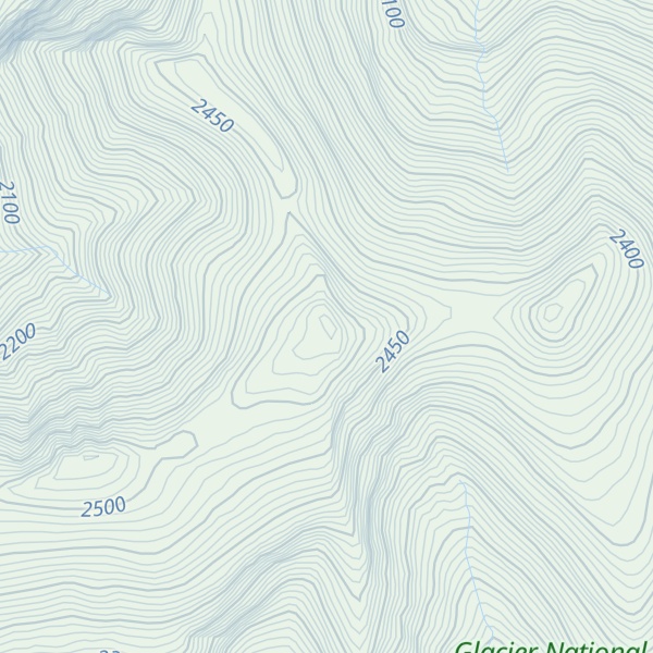 Map of Mad Wolf Mountain
