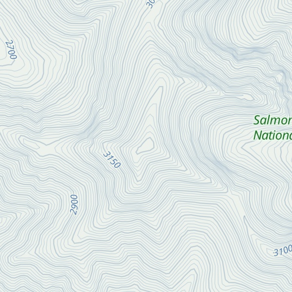 Map of Sunset Peak