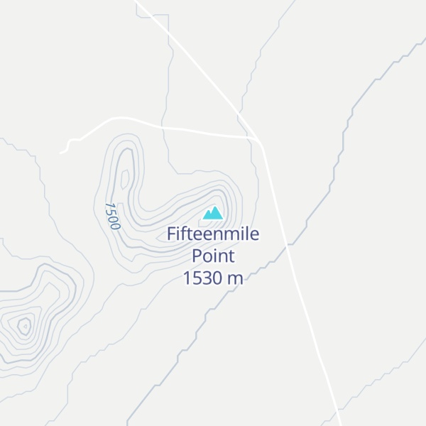 Map of Fifteenmile Point