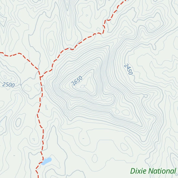 Map of Rencher Peak