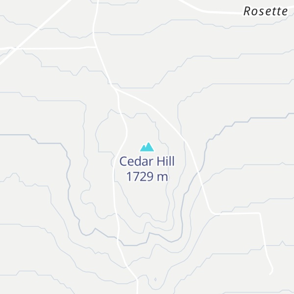 Map of Cedar Hill