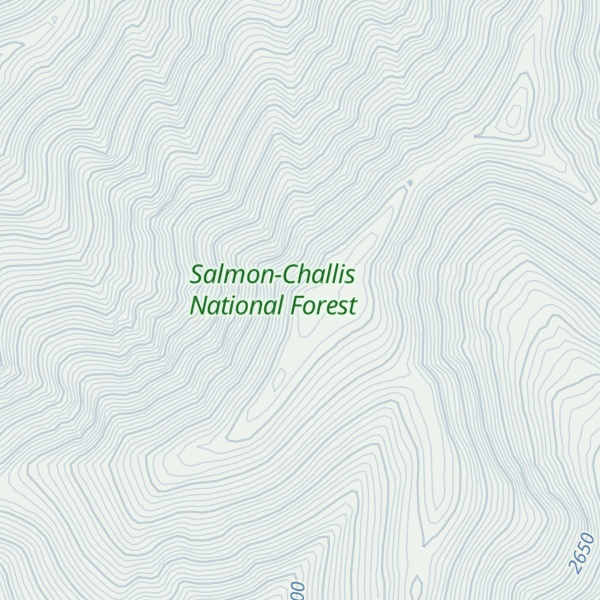 Map of Goat Mountain