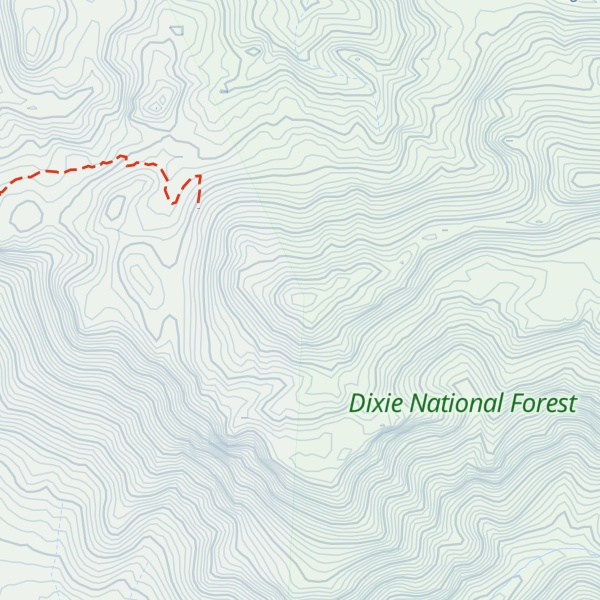 Map of Gardner Peak