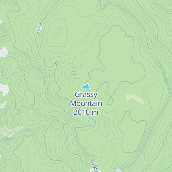 Map of Grassy Mountain