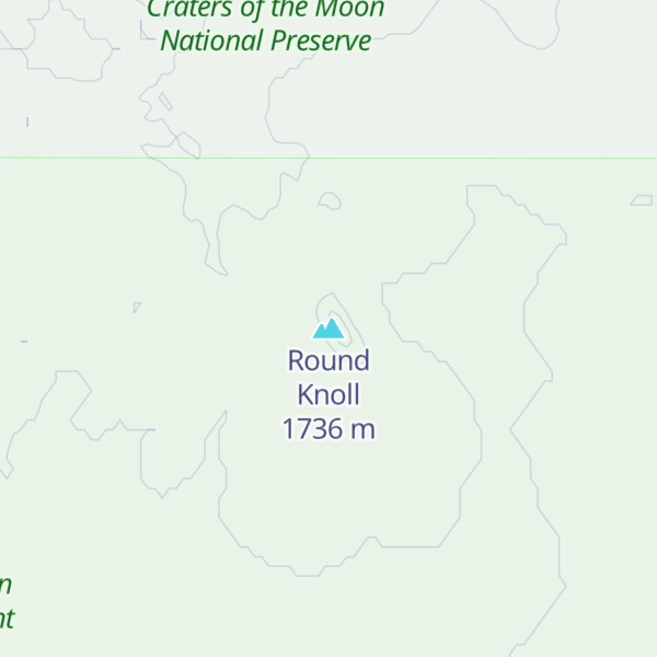 Map of Round Knoll